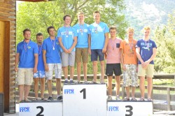 Chpts France Sprint 2015 Podium Equipe