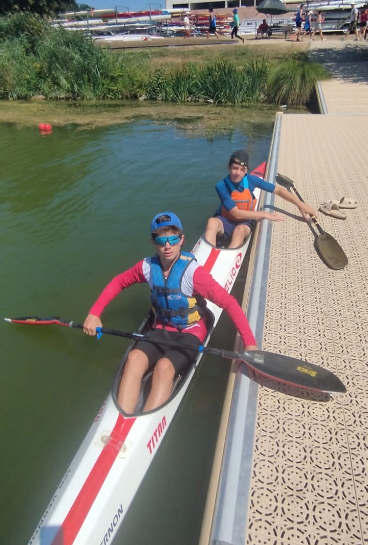 Marceau Triquenot aux Championnats de Vitesse